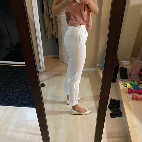 White J Crew Martie dress pants size 2 - Picture 2 of 8